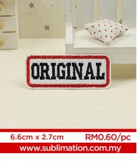 071 Embroidery Sticker